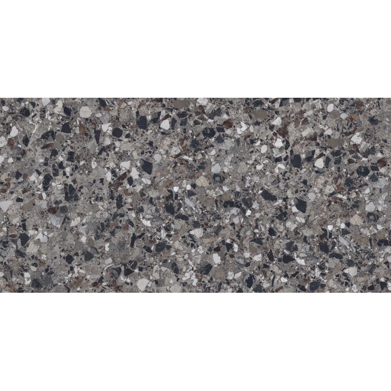 MILZETTI - 24X47 PEBBLE, DARK, POLISHED